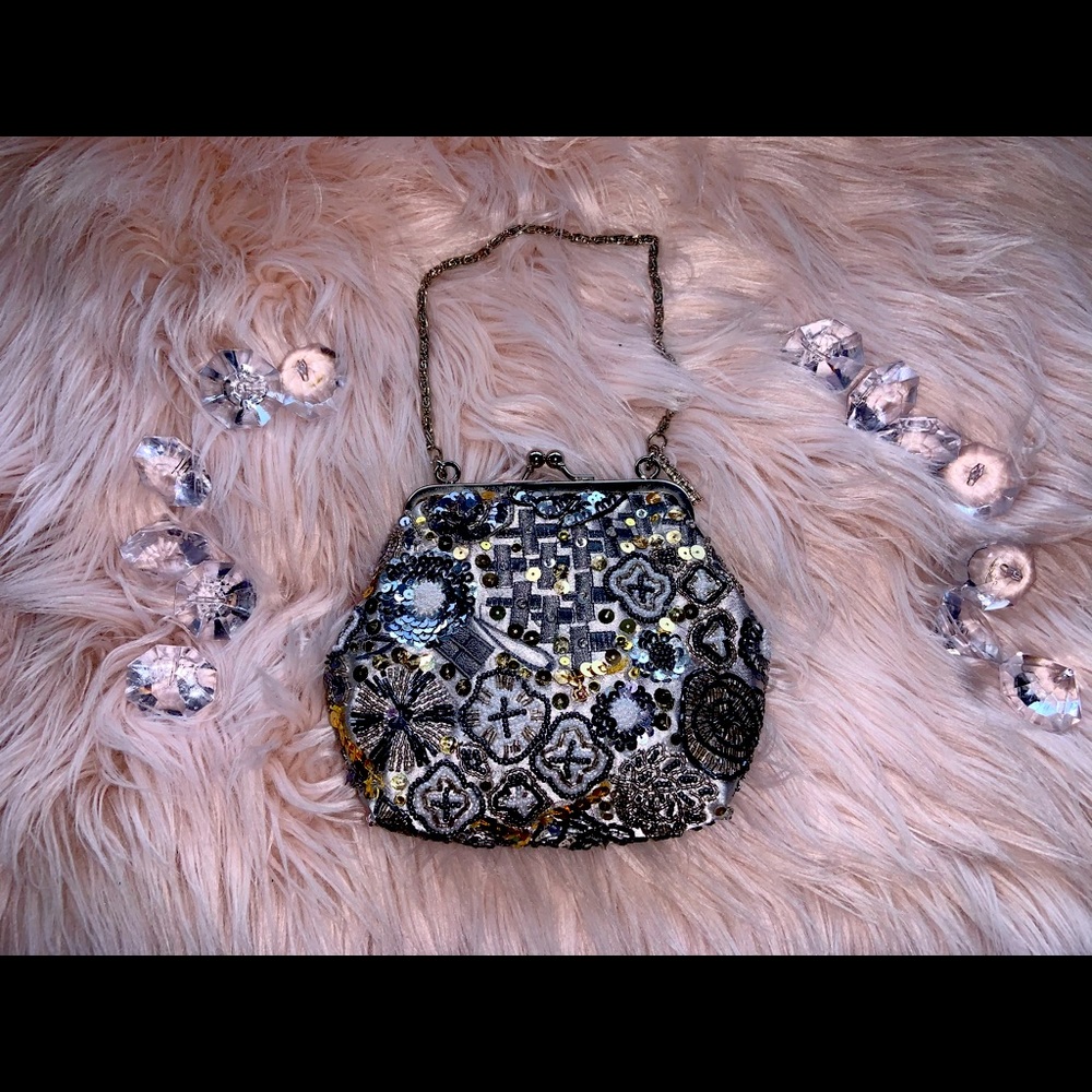 Women’s Carlo Fellini multicolor cocktail / evening purse 👛